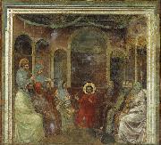 GIOTTO di Bondone Christ among the Doctors oil painting artist